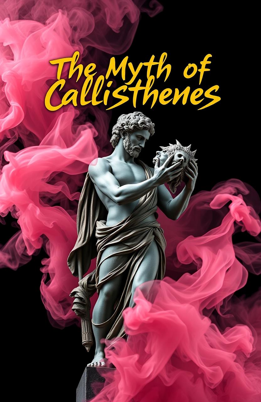 A book cover design titled 'The Myth of Callisthenes'