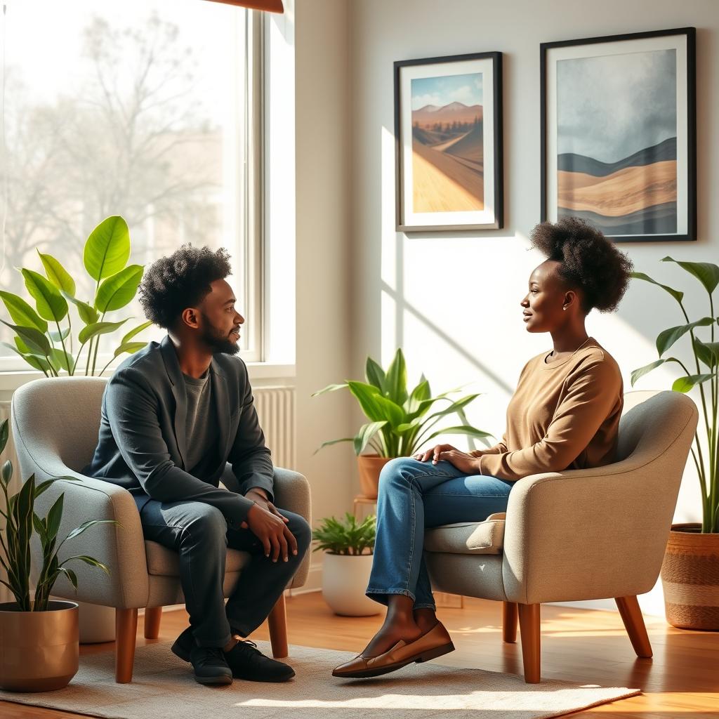 Embrace Serenity: A Therapy Session