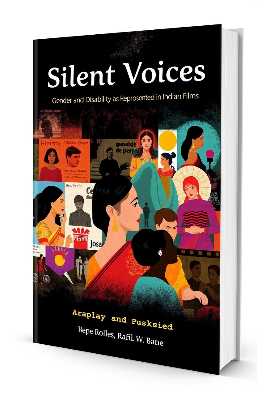 A book cover for 'Silent Voices: Gender and Disability as Represented in Indian Films'