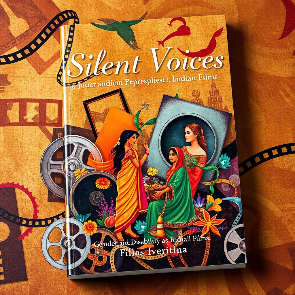 A book cover for 'Silent Voices: Gender and Disability as Represented in Indian Films'