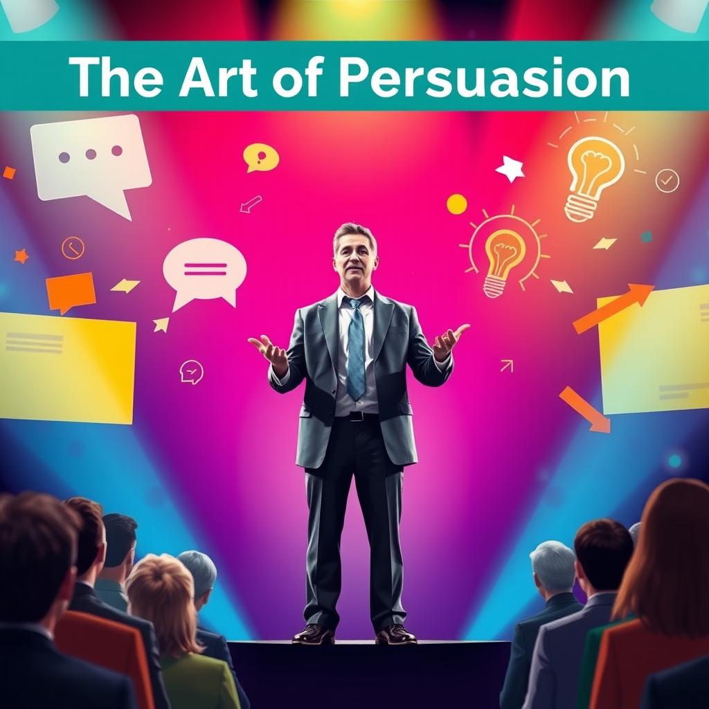 A visually engaging interpretation of 'The Art of Persuasion'