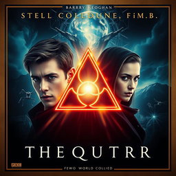 A movie poster featuring a central Triquetra symbol with mystical lighting