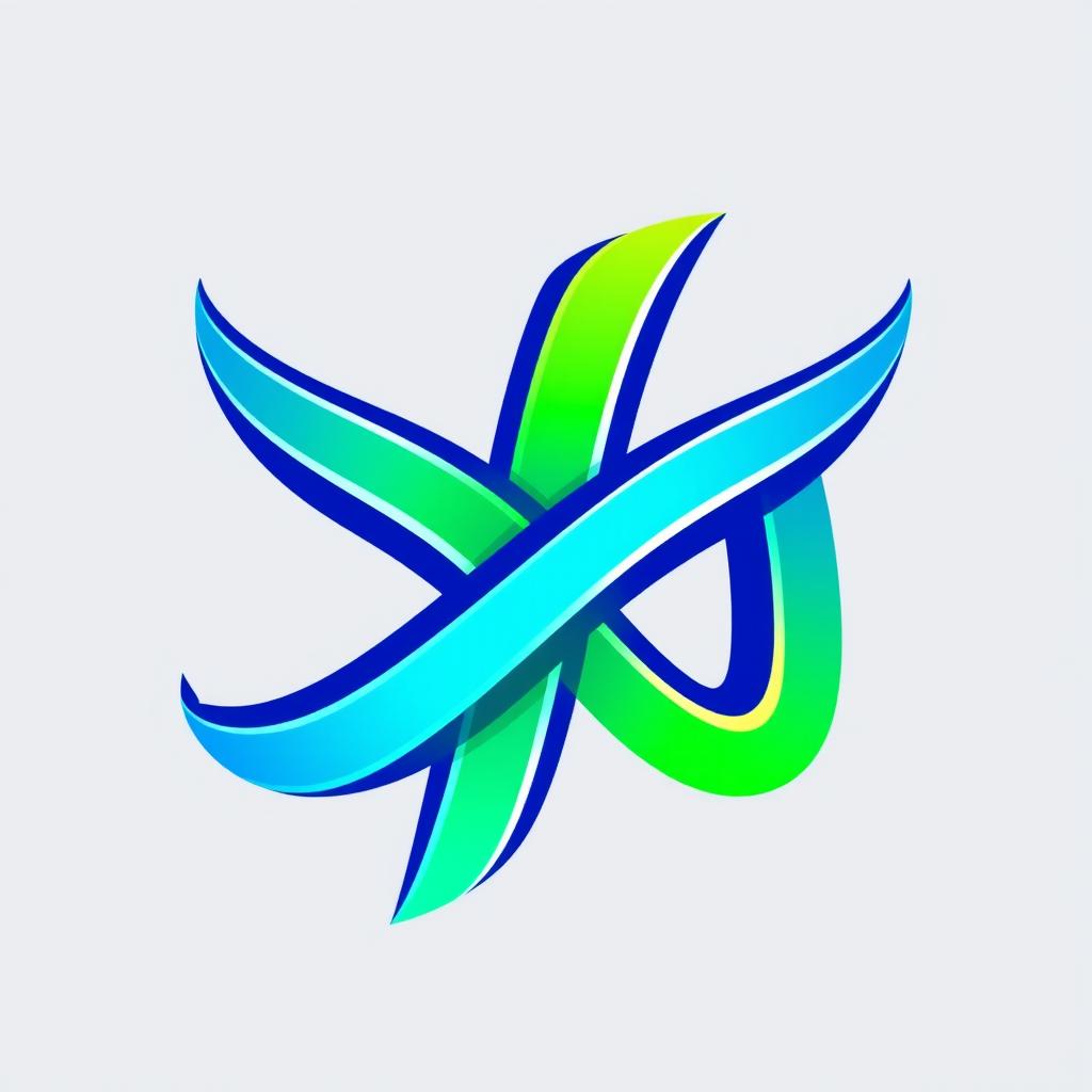 A dynamic logo design featuring the letters 'S' and 'H' intertwined in a modern and stylish way