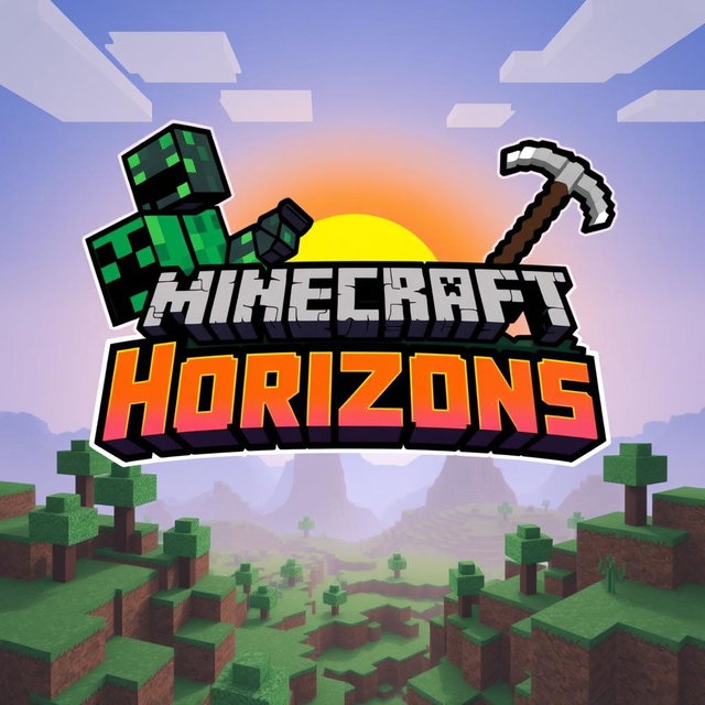 Horizons Minecraft SMP Logo Design