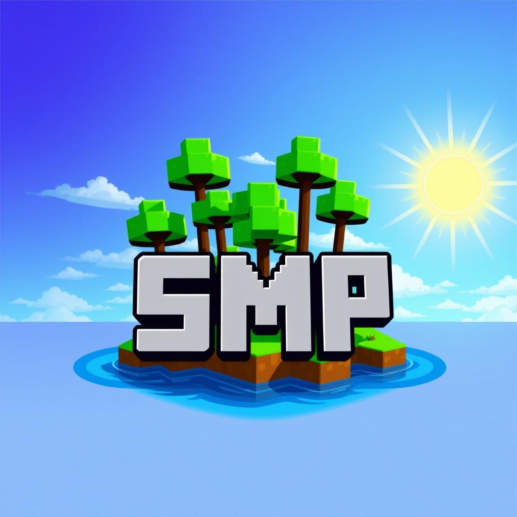 Vibrant Minecraft SMP Logo