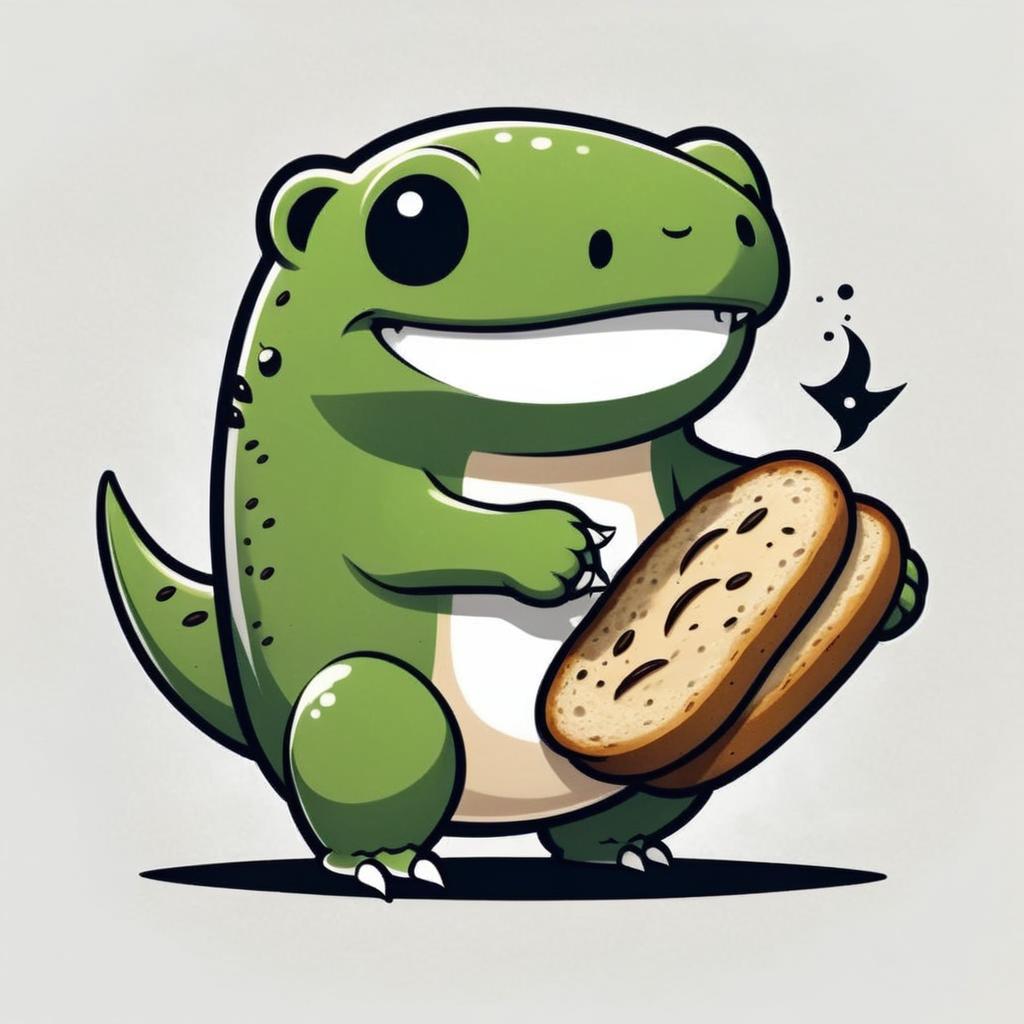 Dinosaur's Delight: A Whimsical Biscuit Adventure