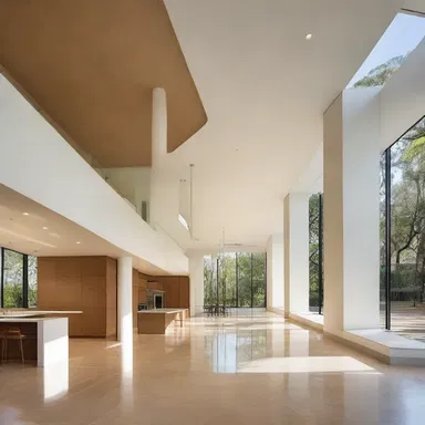 The architect incorporated ameliorative features in the design to enhance the flow of natural light.