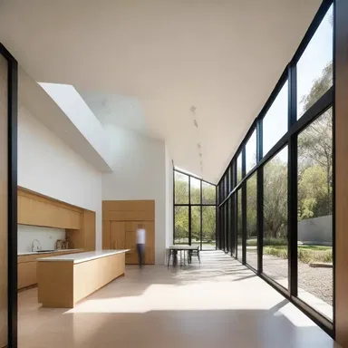 The architect incorporated ameliorative features in the design to enhance the flow of natural light.