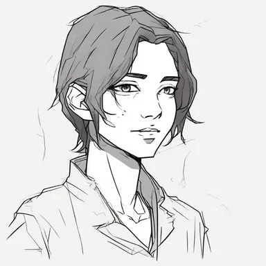 The protagonist possessed an ameliorative ability to heal others with a touch.