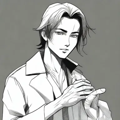 The protagonist possessed an ameliorative ability to heal others with a touch.