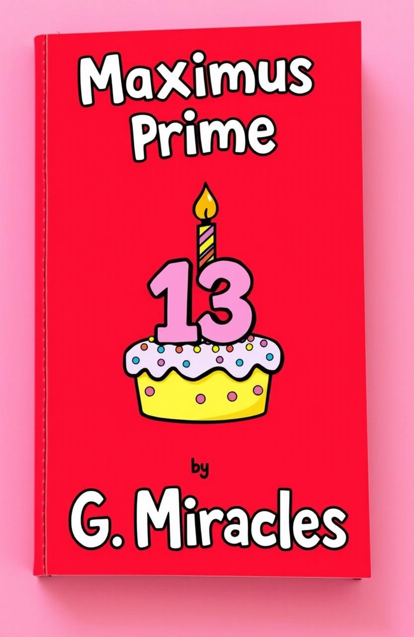 A cartoonish book cover featuring a simple design