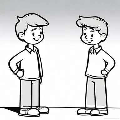 The kind-hearted character always used ameliorative words to resolve conflicts among his friends.