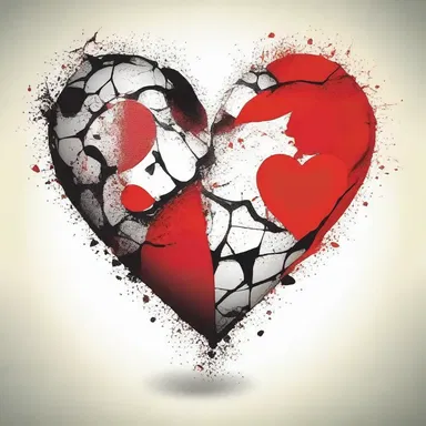 The novel explored the ameliorative effects of love on a broken heart.