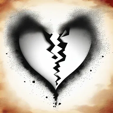 The novel explored the ameliorative effects of love on a broken heart.