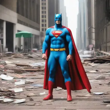 The superhero's ameliorative gesture saved the city from destruction.