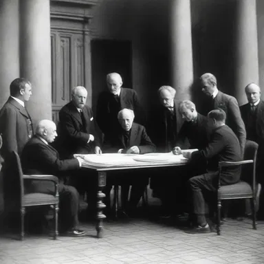 The Treaty of Versailles aimed to create an ameliorative atmosphere after World War I.