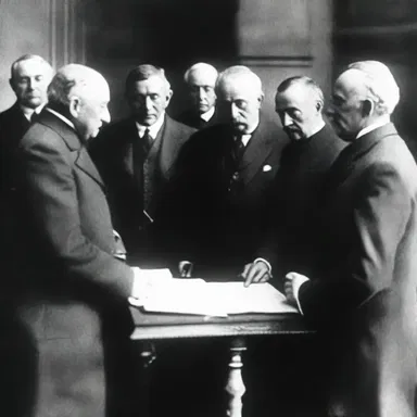 The Treaty of Versailles aimed to create an ameliorative atmosphere after World War I.