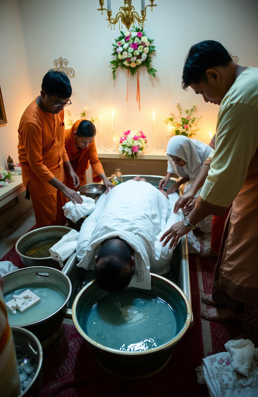 Honoring Traditions: The Art of Bathing the Deceased