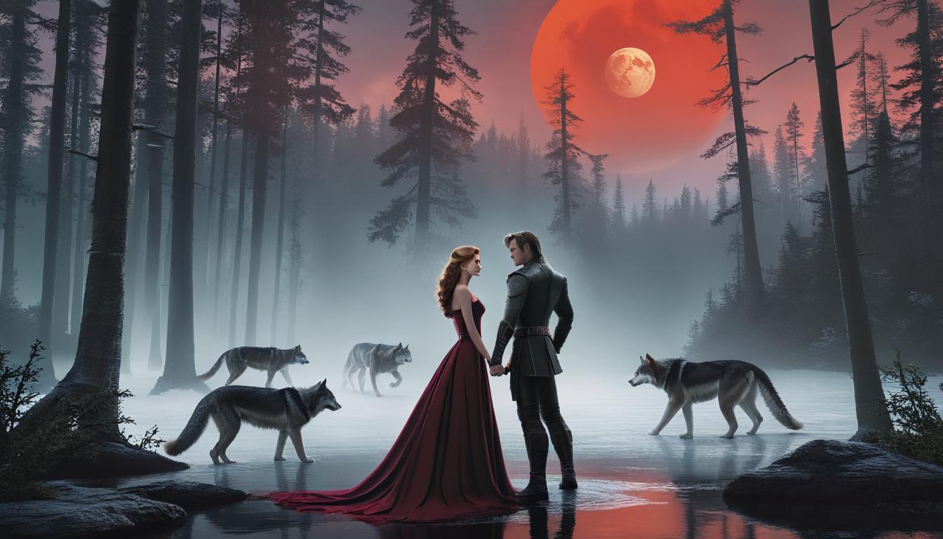 Enchanting Moonlit Forest Encounter