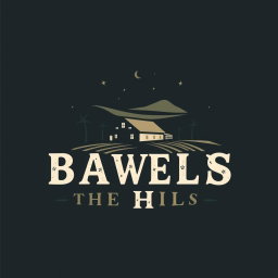 Design a distinctive logo for a farm named "Between the Hills" based in Nova Scotia