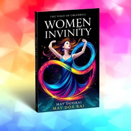 A stunning book cover design for 'Women the Infinity ♾️' written by May DöX Rai