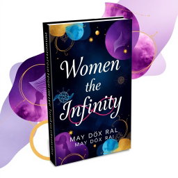 A visually striking image of a book titled 'Women the Infinity ♾️' written by May DöX Rai