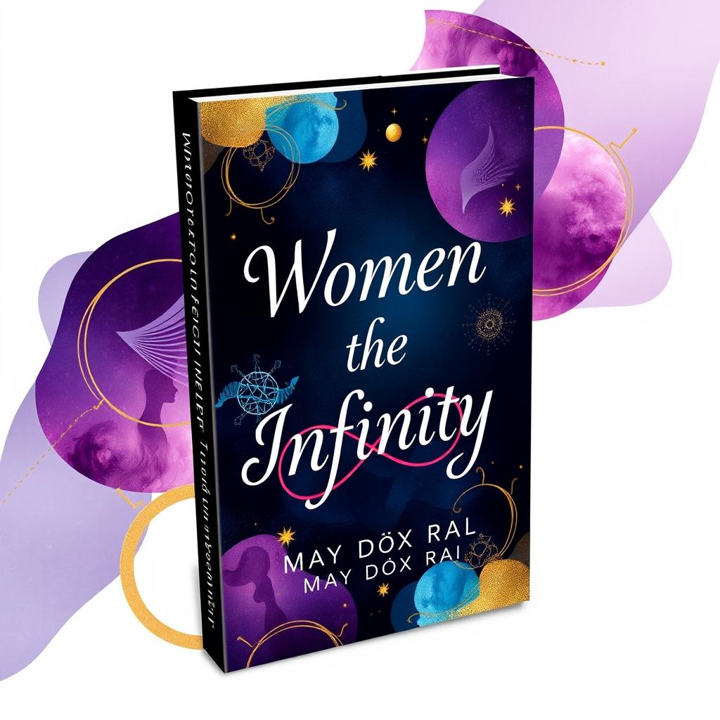A visually striking image of a book titled 'Women the Infinity ♾️' written by May DöX Rai