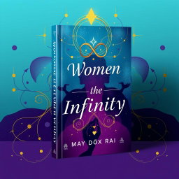 A visually striking image of a book titled 'Women the Infinity ♾️' written by May DöX Rai
