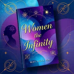 A visually striking image of a book titled 'Women the Infinity ♾️' written by May DöX Rai