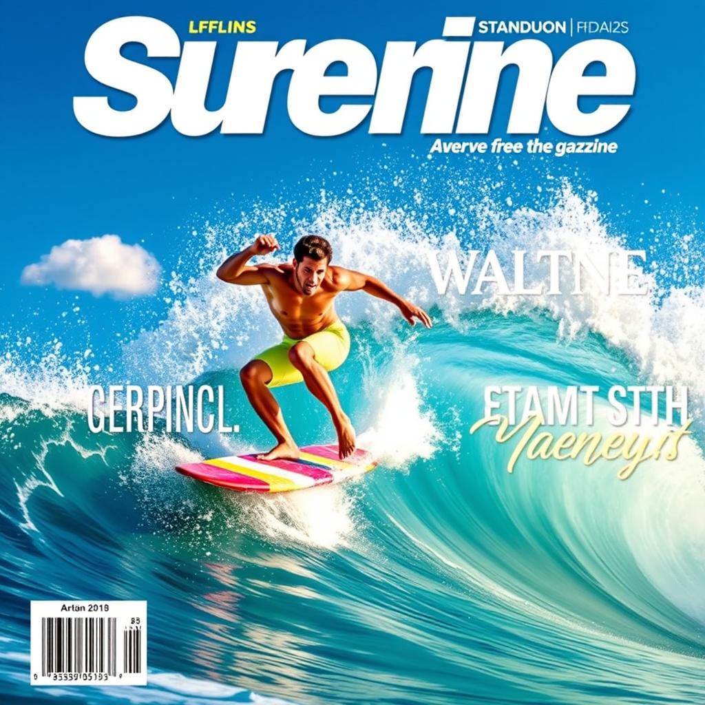 Ride the Wave: Dynamic Surfer Action