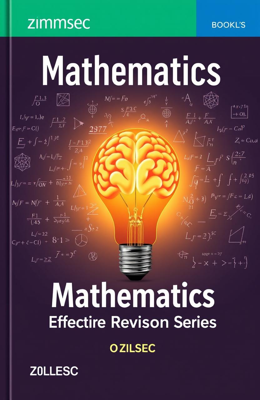 An educational booklet cover titled 'Mathematics Effective Revision Series - ZIMSEC' designed for O Level students