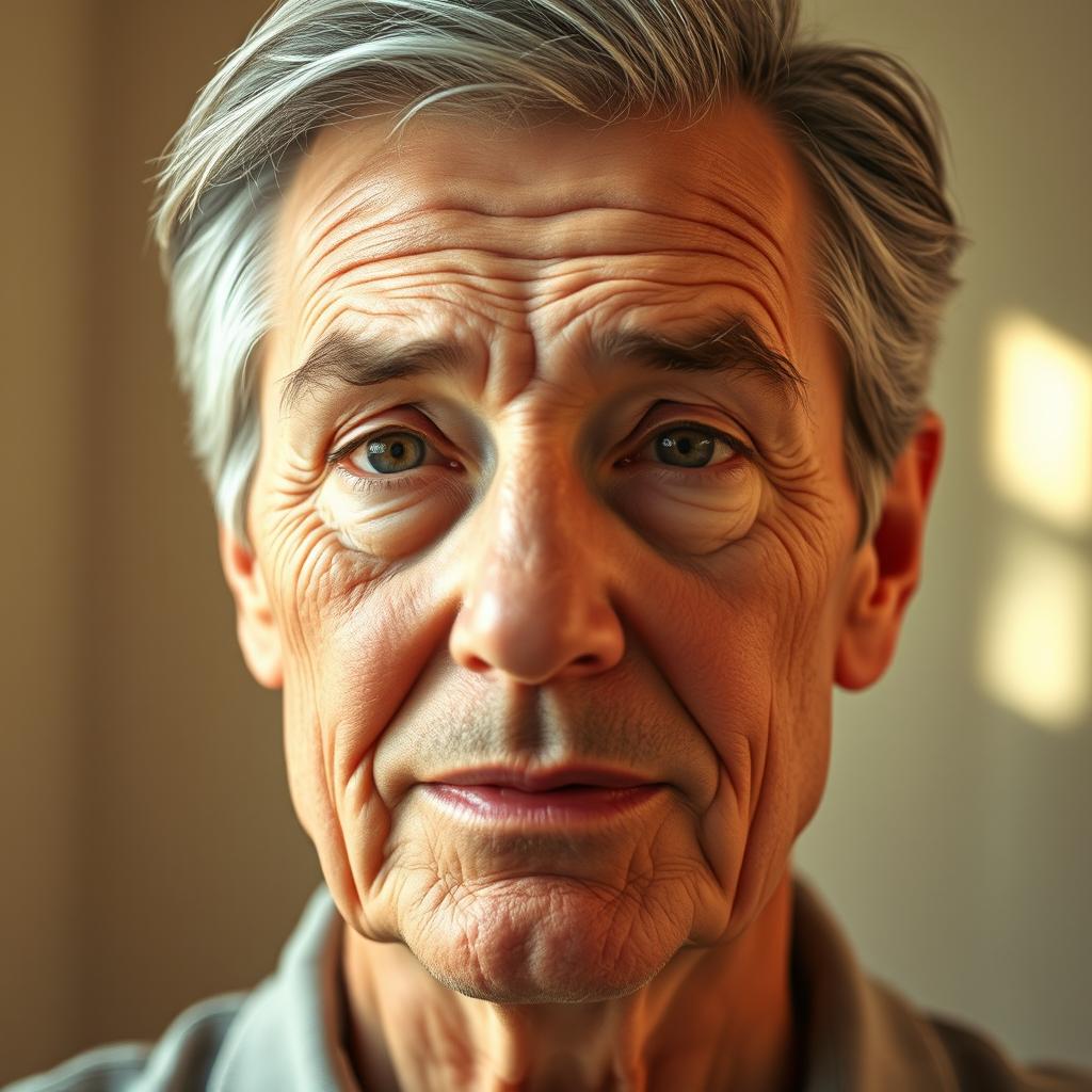 Witness Time: Realistic Aged Portrait