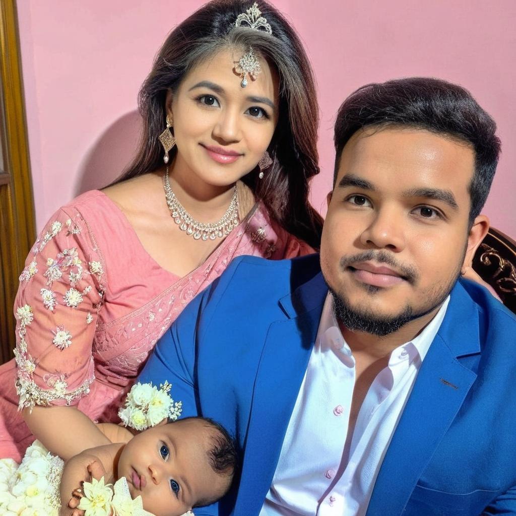 Celebrate Love: Joyful Wedding Family Photo