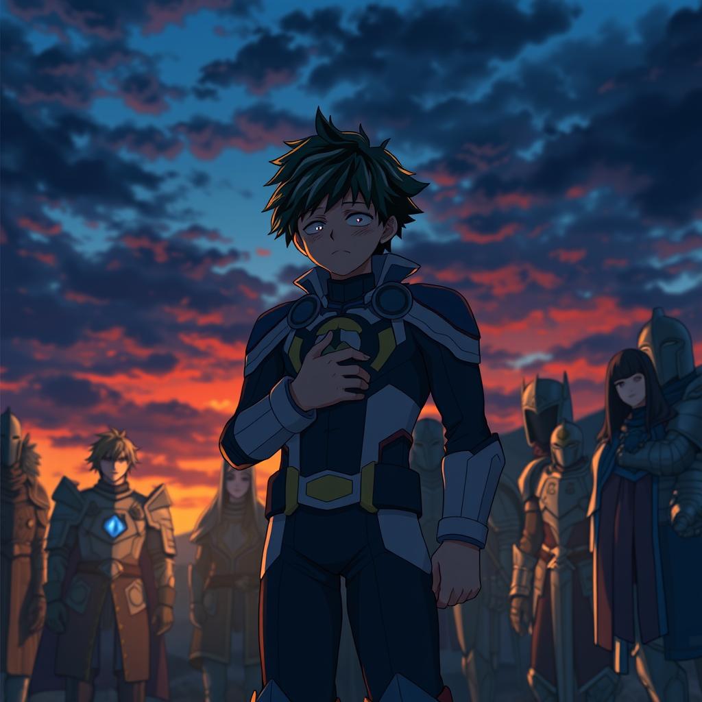 Emotional Farewell: Deku & the Knight Clan