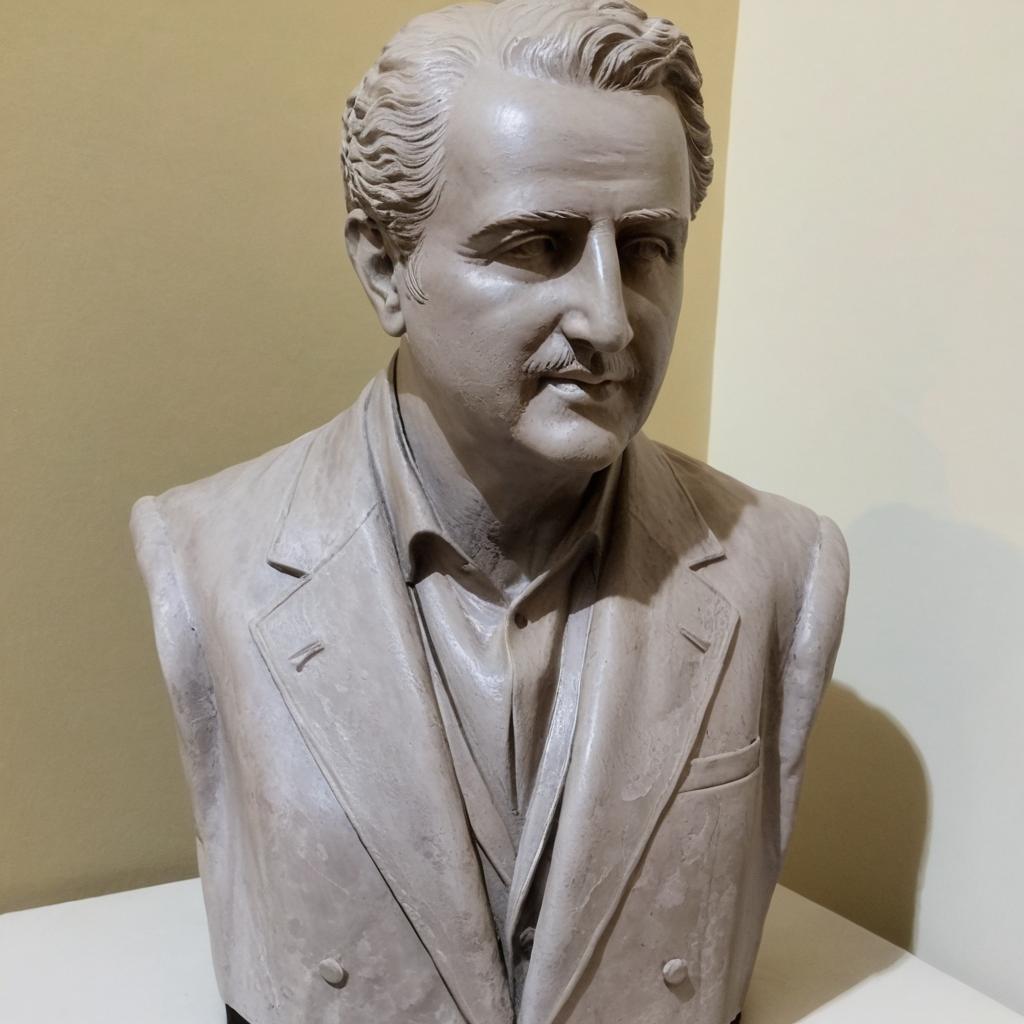 Masterful Bust of a Philosopher-Politician