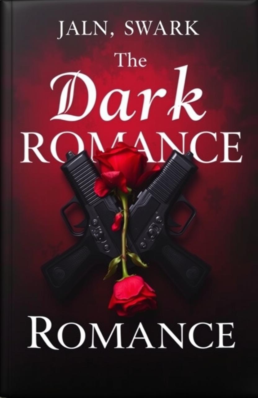 A dark and moody book cover that captures the essence of dark romance