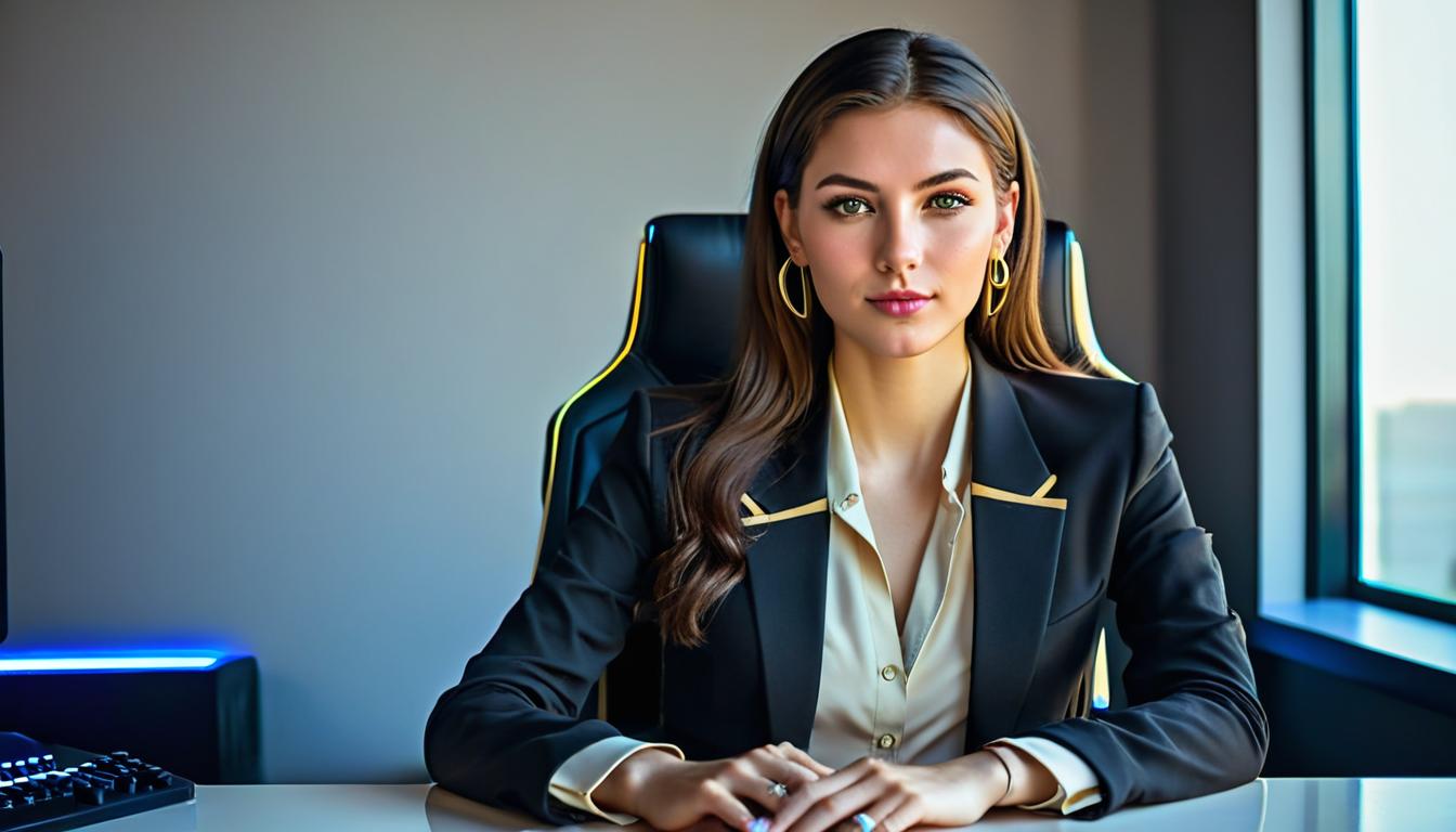 Empowered Elegance: A Modern Businesswoman