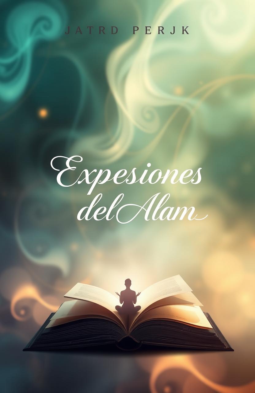 A beautiful and captivating book cover for the title 'Expresiones del Alma'