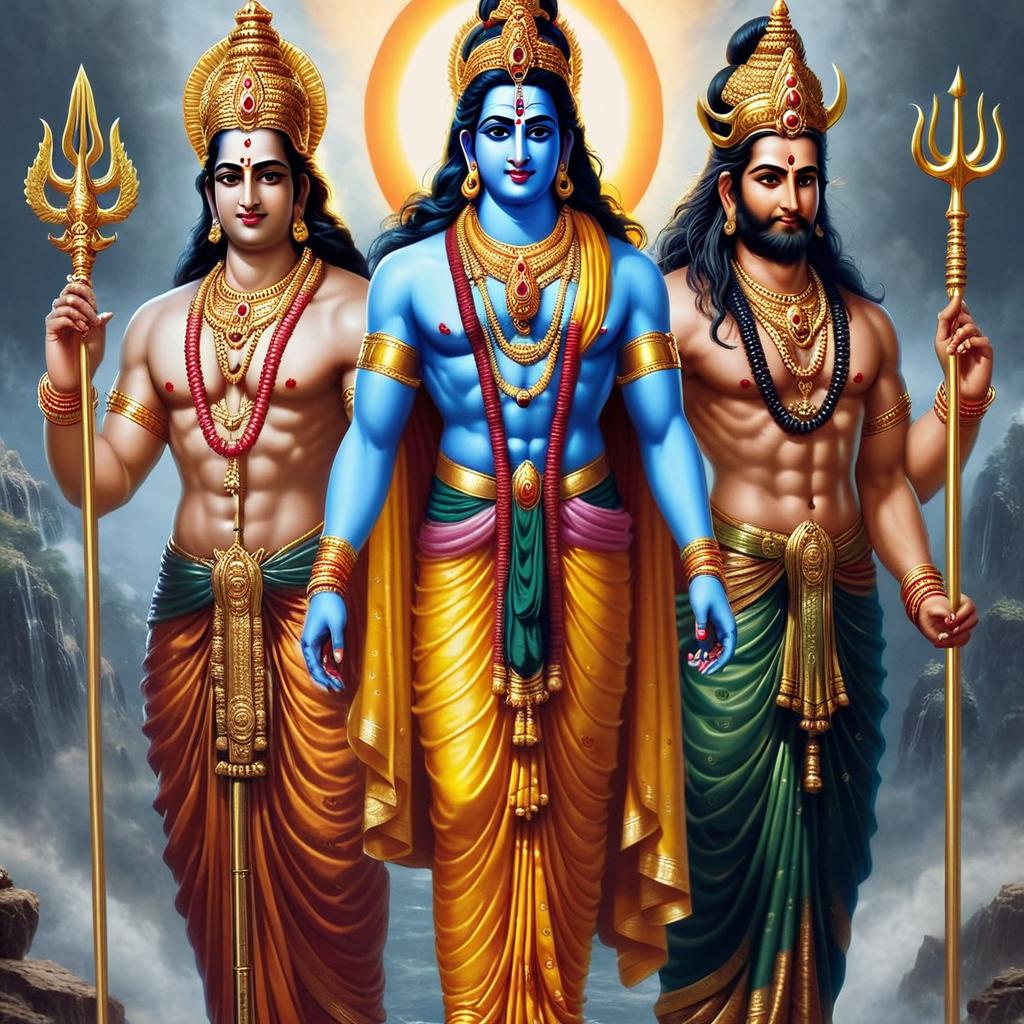 Majestic Deity: A Symbol of Divine Authority