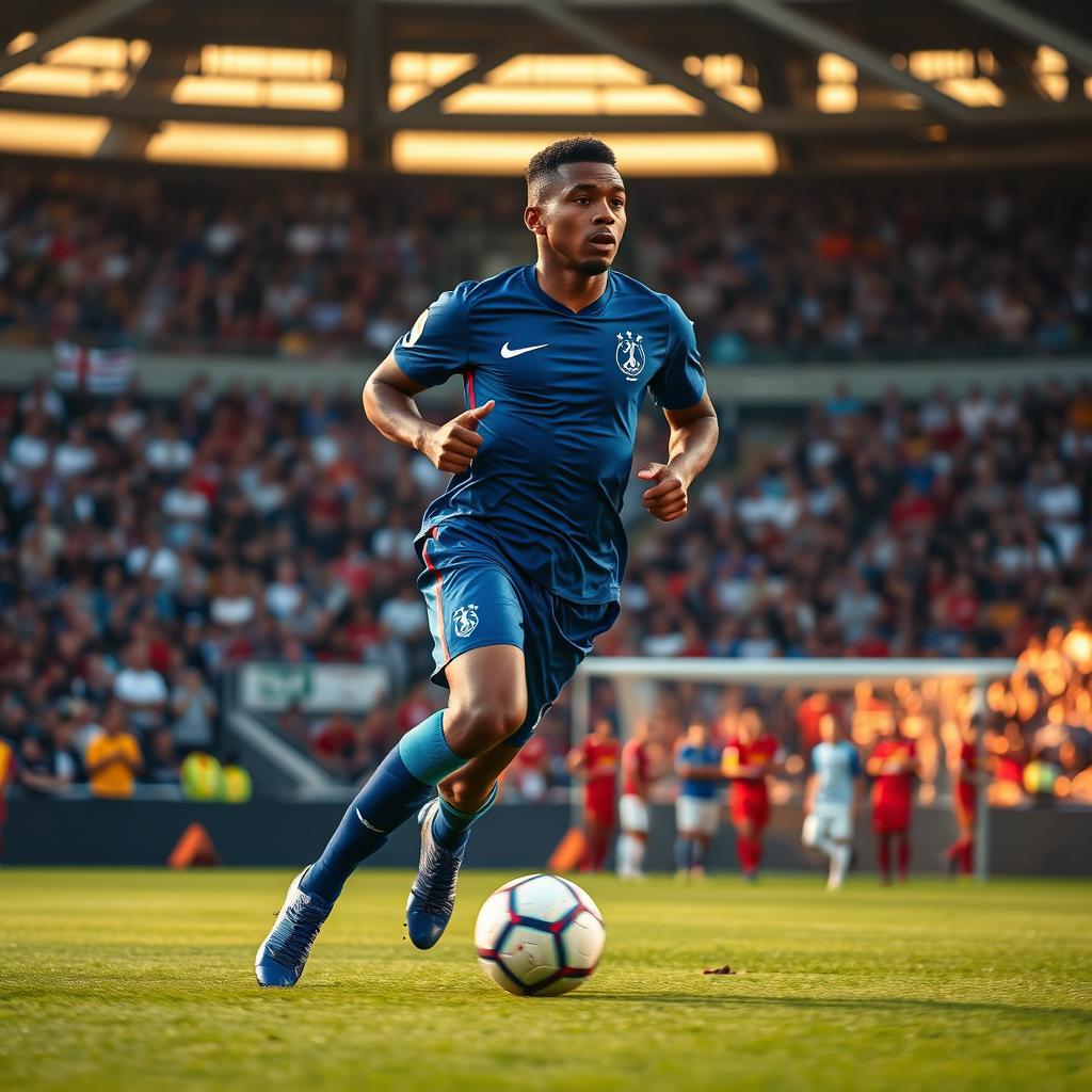 Kylian Mbappé: Football's Rising Star in Action