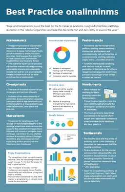 A detailed and organized compendium showcasing the best practices observed in an organization over the past year