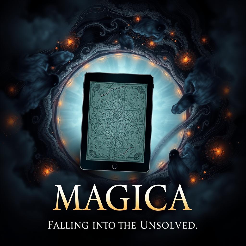MAGICIA - Falling into the Unsolved: Enigmatic Book Cover