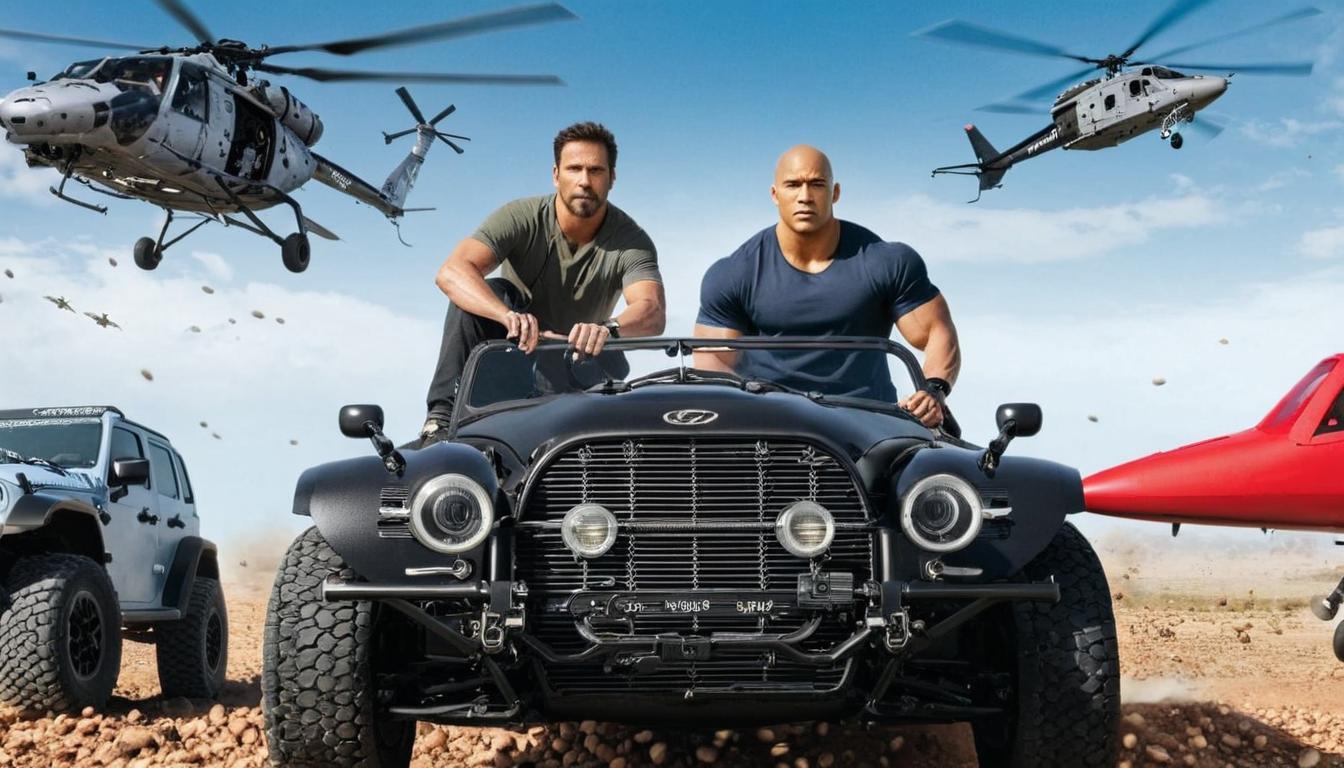 Rev Up Your Adventure: Dynamic Movie Poster