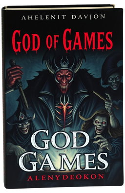 A mysterious, dark, and captivating book cover conveying an atmosphere of hopelessness and horror