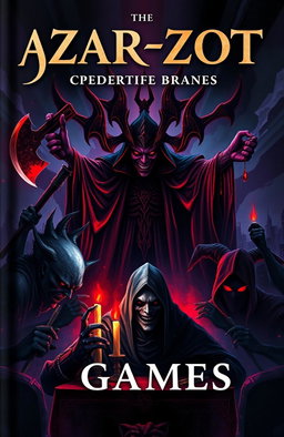 A dark, atmospheric book cover that embodies the grim spirit of the story