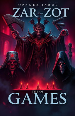 A dark, atmospheric book cover that embodies the grim spirit of the story