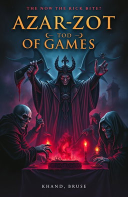A dark, atmospheric book cover that embodies the grim spirit of the story