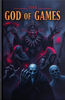 A dark, atmospheric book cover that conveys the grim spirit of the story