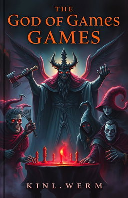 A dark, atmospheric book cover conveying the sinister spirit of a fantasy tale