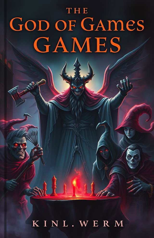 A dark, atmospheric book cover conveying the sinister spirit of a fantasy tale